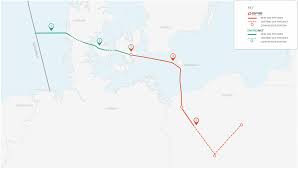 The baltic pipe is under construction natural gas pipeline between the norwegian sector of the north sea and poland. Mapa Projektu Baltic Pipe Project