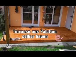 Diy Holz Terrasse Aus Paletten Selber Bauen Schritt Fur Schritt Anleitung Do It Yourself Youtube Terrasse Holz Terrasse Aus Paletten Holz Terrasse Bauen