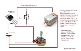 Circuit diagram and explanations controlling the speed of dc motor: Pin On Leds