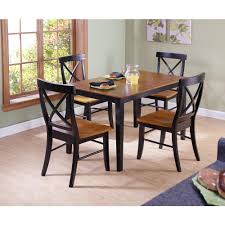 Product titlewood dining table for dining room, cherry wood mdf v. International Concepts Mia 5 Piece 30 In Black Cherry Rectangular Solid Wood Dining Set With Alexa Chairs K57 3048 C 613 The Home Depot