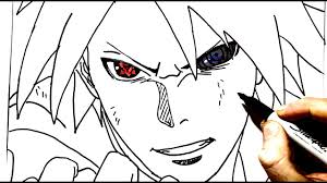 Browse and download hd sasuke png images with transparent background for free. How To Draw Sasuke Adult Step By Step Naruto Youtube