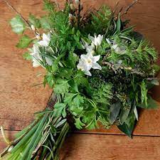 In mathematics, a space constructed with the wedge sum, for example, the bouquet of circles; 25 Wedding Bouquets Full Of Fresh And Fragrant Herbs