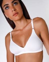 Reggiseno Top Donna Bellissima In Microfibra Contenitiva Senza Ferretto