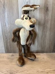 APPLAUSE WILE E Coyote Plush Bendable Legs 18" Looney Tunes 1994 $75.00