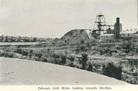Deborah Gold Mines Looking Towards Bendigo Gold Mining Australia History Bendigo