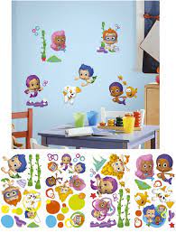 Kids wall decor bathroom wall decor nursery wall decor wall stickers wall decals ocean mural sea murals funny bubbles bubble wall. Bubble Guppies Peel And Stick Wall Decals Wall Decals Wall Decor Wall