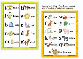 consonant chart from phonics charts and games make these