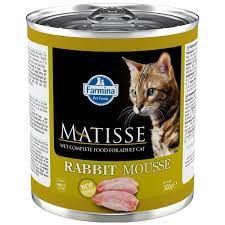 farmina matisse tavsanli kedi konservesi 300 gr kedi mineraller vitamin