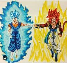 Pin By Stacey Green On Vegito Blue And Gogeta Ssj4 In 2020 Dragon Ball Artwork Dragon Ball Art Anime Dragon Ball Super I am the fusion of goku ssj4 and vegeta ssj4 and i am the one who defeated omega shenron and other. pin by stacey green on vegito blue and