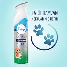 Evcil hayvanlarımızı tabiî ki çok seviyoruz ancak bazen problem olabiliyorlar! Febreze Platinum Hava Ferahlatici Sprey 300 Ml Oda Kokusu Fiyati