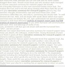 Execute Summary For Research Papers Research Paper Research Paper Thesis Research Paper Cover Page