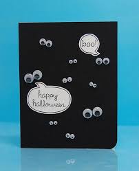 A handmade halloween card is fun to make. Easy Halloween Card Halloween Cards Handmade Halloween Cards Cards Handmade