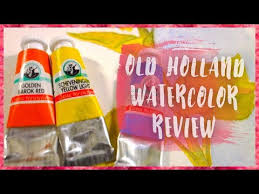 Art Supply Review Old Holland Watercolors Sadie Saves The