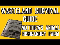 The wiki and the laws it has set forth. How To Get Wasteland Survival Guide 2 Matthews Animal Husbandry Farm In Fallout New Vegas In 2021 Fallout New Vegas Survival Guide Wasteland