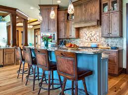 Often times in kitchens the island is more of a decorative addition than practical seating. The Rustic Appeal Of Cherry Wood Kitchen Island Homebnc