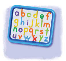 Learning resources magnetic alphabet and numbers. Magnetic Letter Tray Unprinted Set Of 6 Magnetic Letters Letter Learning Activities Learning Letters