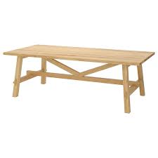 Check out ikea's small dining tables that seat up to 4 people. Mockelby Table Oak 235x100 Cm Ikea