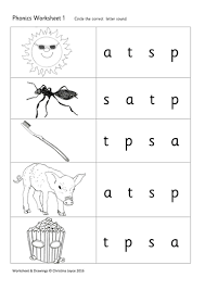 Free interactive exercises to practice online or download as pdf to print. Phonics Picture Match 1 S A T P Teaching Resources