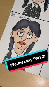 Exploring Wednesday Season 2 in Different Cartoon Styles