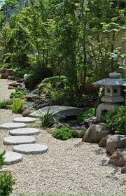 A simple and casual pebble pathway will fit most of garden styles and decor ideas. 30 Most Stunning Japanese Pebble Gardens Ideas Beauty Room Decor Small Japanese Garden Japanese Garden Landscape Japanese Rock Garden