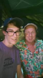 J'ai rencontré Adrian Belew après le concert et