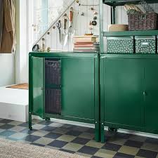 Kolbjorn Cabinet Indoor Outdoor Green Ikea Hallway Furniture Storage Outdoor Cabinet Cabinet