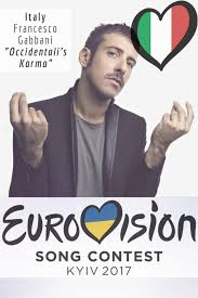 It was the only eurovision act to receive 0 after the juries of all 39 countries allocated their points. Eurovision Song Contest 2017 Italy Occidentali S Karma By Francesco Gabbani Eurovision Song Contest Eurovision Songs