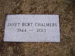 Janet Lee Burt Chalmers (1944-2013)