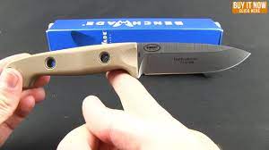 Free standard shipping on qualifying orders over $83.00! Benchmade 162 Bushcrafter Fixed Blade Knife Overview Youtube