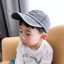 Amazon.com: Kids Solid Cotton Baseball-Hat