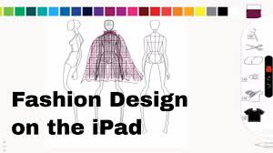 The adobe draw app has a very simple layout with only a few brush options. Fashion Design On The Ipad With Pret A Template App Youtube
