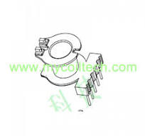 Bobbins | 5 Pins Vertical RM6 Bobbin For Current ...