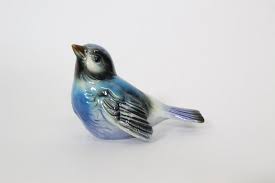 Manor brook vienna ceramic tiered fountain birdbath. Vintage Ceramic Blue Bird Figurine Marked Goebel By Vintagegoofball From Vintage Goofball Of Harrisonburg Va Attic