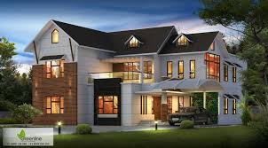 Modern Sloped Roof 4 Bedroom Architecture Kerala House Design Modern Roof Design House Front Design