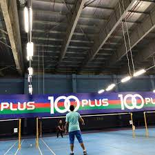 A standard badminton court | credits bwf. Pioneer Badminton Centre Level 5