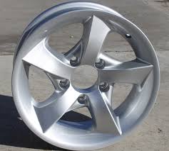 So i constantly have weight in the back as well as a trailer hitched. 14 Aluminum Type S02 Silver Trailer Wheel