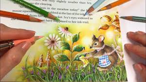 Ivy's print and color search engine. Little Mouse Ivy And The Inky Butterfly Adult Coloring Book Youtube