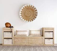 Key product points • pottery barn kids exclusive. Sunny Handwoven Basket Wall Art Pottery Barn