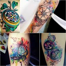 Graphic line art engraved illustration. Compass Tattoo Designs Popular Ideas For Compass Tattoos With Meaning