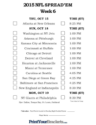 Updated nfl odds for week 11 *note nfl vegas odds for week 11 are posted for newsmatter and entertainment purposes only. Nfl Spreads Off 76 Buy