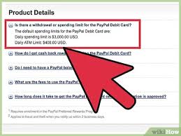 Check spelling or type a new query. How To Obtain A Paypal Debit Card With Pictures Wikihow