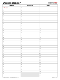 Wenn ich das pdf dokument öffne und din a4 + tatsächliche größe ausdrucken ansonsten könntest du das dokument. Dauerkalender Immerwahrender Kalender Fur Pdf Zum Ausdrucken