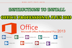 Microsoft 365 plans include premium versions of these applications plus other services that are enabled over the internet, including online storage with onedrive and skype minutes for home use. Microsoft Office 2013 Professional Plus Free Download Soft Hoit Asia