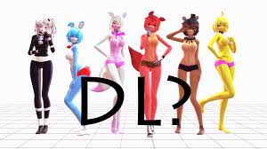 Five nights in anime 2 … da: Finished Models For Five Nights In Anime 2 By Mikutatsune25v On Deviantart