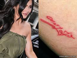 News stating tyga tattoos kylie name had started popping up after the model showed off the tattoo through one of her snapchat videos. Kylie Jenner S 6 Tattoos Meanings Steal Her Style