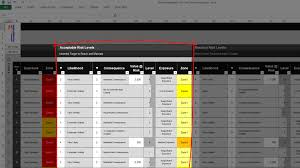 Check spelling or type a new query. Risk Template In Excel Training Overview Risk Register Tab