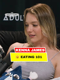 Kenna James with Her Graman