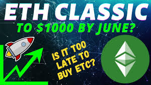 An extensive range of internal and external factors can affect the price of any crypto coin or token. Etc To 1000 By June Etc Price Prediction 2021 Ethereum Classic Price Prediction 2021 Youtube