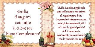 Cartoline Di Compleanno Per Sorella Tantissimi Auguri Di Buon Compleanno Sorella Messa Buon Compleanno Cartolina Di Compleanno Immagini Di Buon Compleanno