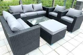 Populäre furniture rattan sofa produkte: Garten Mit Rattan Gartenmobeln Einzigartige Graue Ostern Dekoration Garten Beton In 2020 Rattan Outdoor Furniture Grey Garden Furniture Rattan Garden Furniture